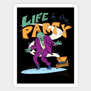 Dancing Zombie- Life of the Party Magnet